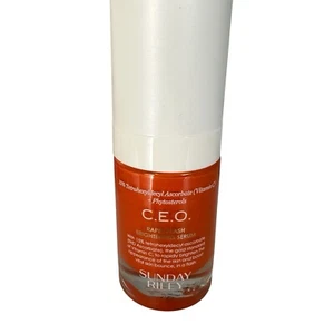Sunday Riley CEO 15% Vitamin C Brightening Serum 0.5 Oz 15 mL - Picture 1 of 8