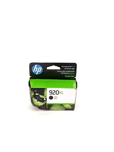 Genuine HP 920XL High Yield Black Ink Cartridge CD975AN Expires 05/2024 - Picture 1 of 4