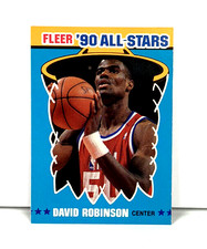 1990-91 Fleer David Robinson All-Stars #10 INSERT San Antonio Spurs