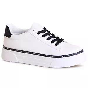 Zapatos de mujer Plateau Sneaker zapatos bajos zapatillas de deporte skater zapatos deportivos negros 39 - Imagen 1 de 2
