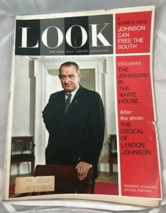 Look Magazine, 10. März 1964, Ansicht eines Schwarzen: Lyndon Johnson kann den Süden befreien! - Bild 1 von 1