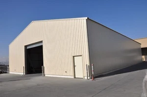 Stahllagergebäude Industrie Tragbar Bauernhof Gebäude Gewerbe Lager - Bild 1 von 20
