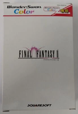 Bandai WonderSwan Color Final Fantasy Ⅱ 2 Japan Version w/ Box & Manual 2633 SP - Image 1 of 4