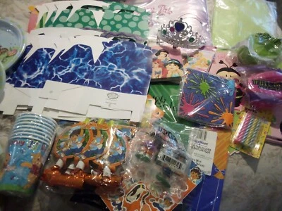 LOTE SUPER GRANDE DE DECORACIONES DE FIESTA -  Foto 1 de 4