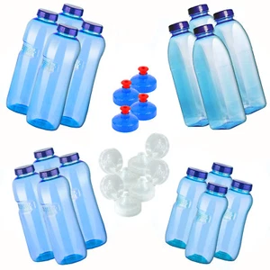 4 x Kavodrink Trinkflasche Tritan BPA frei Wasserflasche Sportflasche Deckel  - Bild 1 von 31