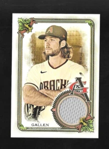 2023 ALLEN & GINTER ZAC GALLEN MEMORABILIA RELIC Diamondbacks jersey - Picture 1 of 2