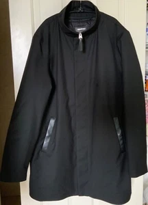 NWOT Mackage Thorin 2 in 1 Parka Zip Out Micro Puffer Coat Leather Trim sz 46 - Picture 1 of 11
