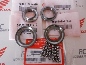Honda VTR 250 VT 500 700 750 Original Steering Head Bearing Set Ball Bearing New - Picture 1 of 1