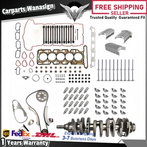 Engine Rebuild Kit Timing Chain Kit For 2007-12 Chevrolet GMC Hummer Isuzu 3.7L - Imagen 1 de 12