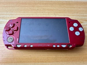 Sony Playstation PSP 2006 Vibrant Red Handheld System Console - Parts or Repair - Picture 1 of 5