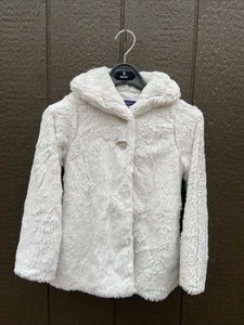 Giacca cappotto bambina Patagonia Pelage taglia small (8) pelliccia sintetica collo scialle donna XXS - Foto 1 di 8