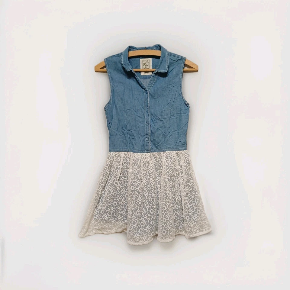 Here+there Kleid Gr. 164 Mädchen Blusen Kleid ärmellos - F7 - Bild 1 von 4