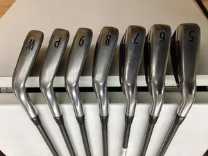 Titleist AP1 Iron Set 4-9+Pw+W Flex-R 7Pcs Right-Handed Golf Clubs Used Japan - Picture 1 of 5