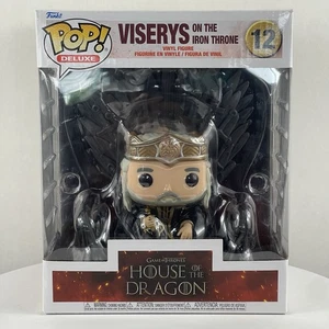 Funko Pop! Deluxe: House of the Dragon Viserys on the Iron Throne #12 - Picture 1 of 10