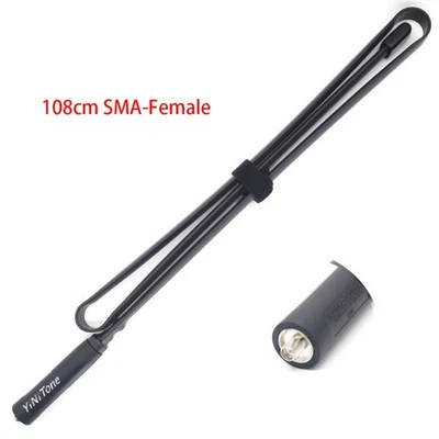 144/430Mhz Dual Band VHF/UHF Antenna SMA Female for Baofeng UV-5R UV-82 Radio - Image 1 of 4