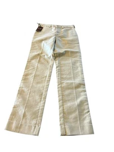 Rm Williams Men’s Pants Size W33 L36 Beige Made In Australia Western Logo BNWT - Picture 1 of 6