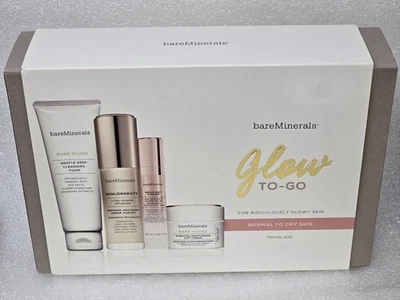 Дорожный набор для ухода за кожей BareMinerals Glow To-Go для нормальной и сухой кожи - Изображение 1 из 4