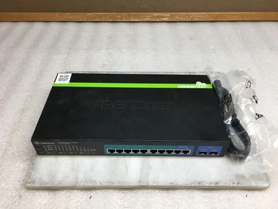 TRENDnet TPE-1020WS Gigabit Web Smart PoE+ Switch v1.2R - Image 1 of 4