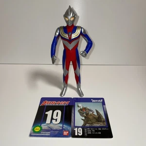 USED I102 Ultra Hero Series 19 Ultraman Tiga Multi-Type No Box With Card - Picture 1 of 13