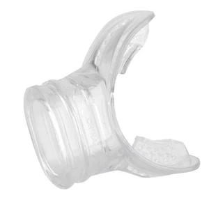Transparent Silicone Snorkel Mouthpiece Comfortable Spare Replacement DivinG BA - Picture 1 of 7