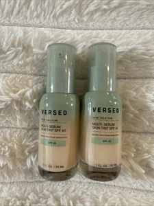 2x Versed Multi-Serum Skin Tint SPF 40 in 3P Light Peach, 30 ml./ 1 oz. Exp04/27 - Picture 1 of 3