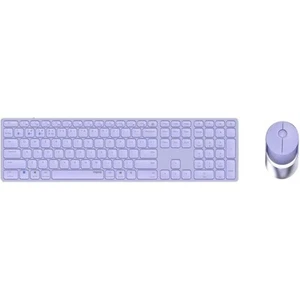Rapoo 9850M kabelloses Tastatur-Maus Set Lila flaches Design DE-Layout QWERTZ - Bild 1 von 7