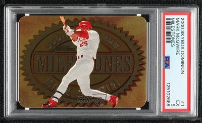 2000 Skybox Dominion Milestones Mark McGwire #1M PSA 5 - Imagem 1 de 3
