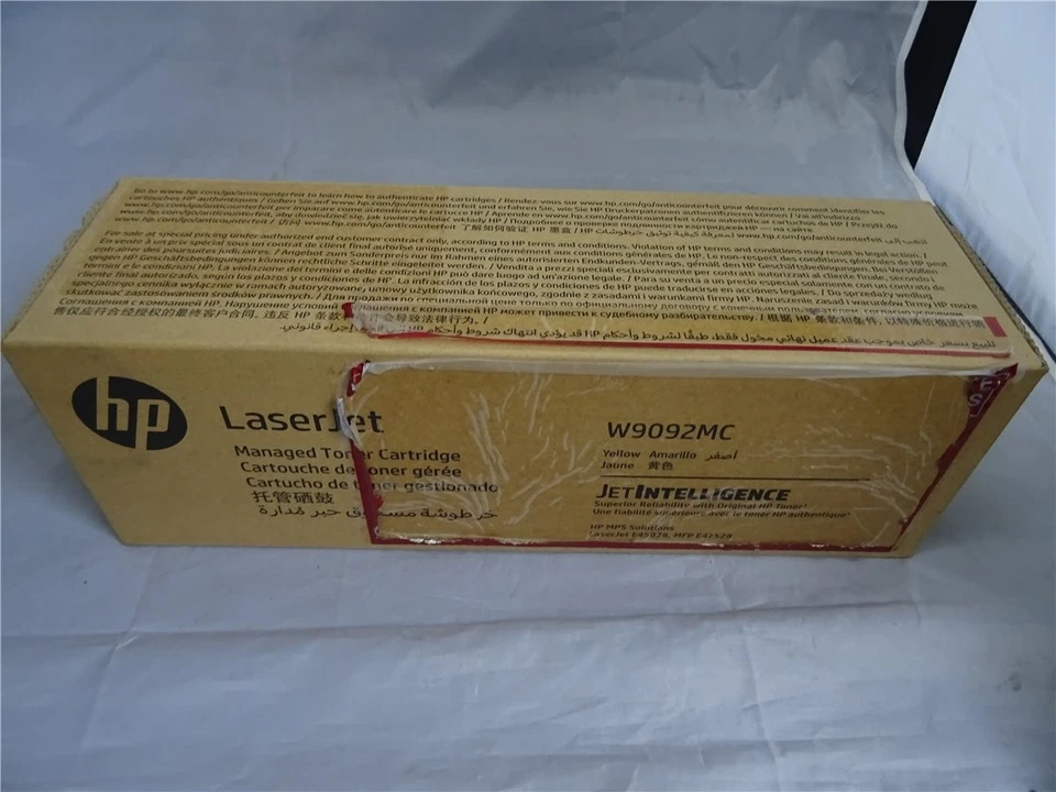 Original HP W9092MC yellow für LaserJet E45028 E47528 in OVP - Bild 1 von 1