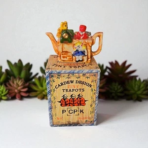 Vintage Toy Box Tiny Teapot Cardew Design Ornaments Collectables Ex Condition - Picture 1 of 10