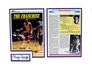 Elgin Baylor Original In Person Autograph - Picture 1 of 4