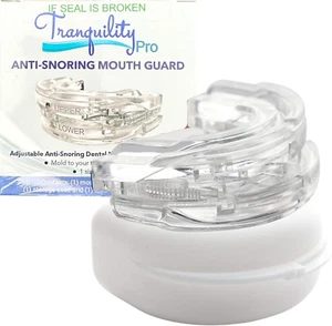 Tranquility Pro 2 Adjustable Bruxism Night Mouthpiece Sleep Mouthguard Mouth - Picture 1 of 12