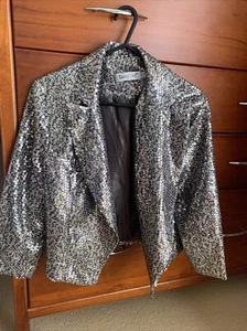 Sunny Girl sequin jacket size 10 - Picture 1 of 1