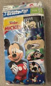 MICKEY MOUSE 7-pack Toddler Boys Briefs Sizes 2T/3T NEW Handcraft DISNEY - Picture 1 of 3