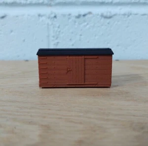 HOn30 14 Fuß HOLZSTIL BOXCAR Kit. Keine LKW/Kupplungen. OXID ROT. 3D-Druck. NEU! - Bild 1 von 4
