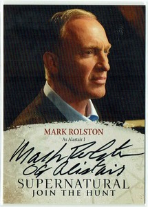 Supernatural Seasons 4-6 Autograph Card MR Mark Rolston as Alastair I 