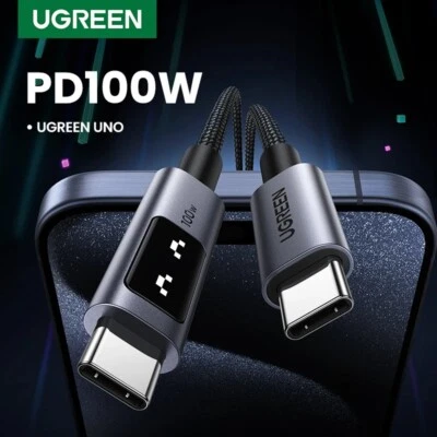 UGREEN UNO 100W USB Type C To USB C Cable PD Fast Charging For Samsung iPhone 16 - Image 1 of 4