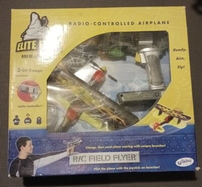 Kid Galaxy Elite Fleet R/C Field Flyer Remote Control Airplane / Biplane - Image 1 of 4