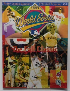1997 WORLD SERIES OFFICAL PROGRAM - INDIANS vs MARLINS  - Picture 1 of 2
