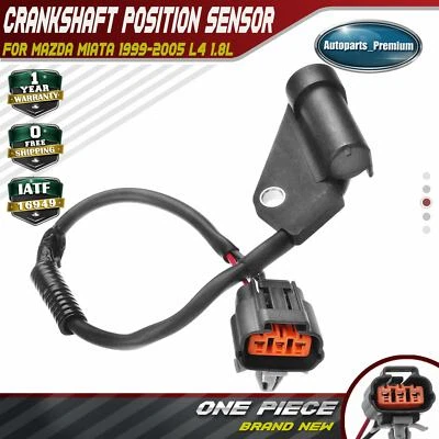 Engine Crankshaft Position Sensor for Mazda Miata 1999-2005 L4 1.8L BP4W18221A - Image 1 of 4
