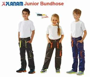 Planam Junior Arbeitshose für Kinder Bundhose Spielhose in mehreren Farben - Bild 1 von 27