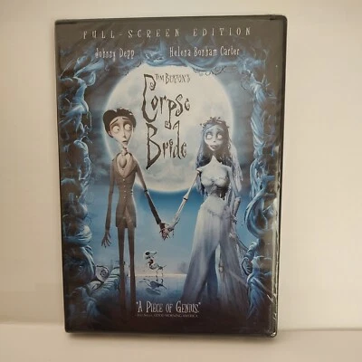 Tim Burtons Corpse Bride (DVD, 2006, Full Frame)  NEW Sealed - Image 1 of 4