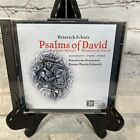 Heinrich Schutz Psalms of David Audio CD By heinrich schutz New Sealed Germany
