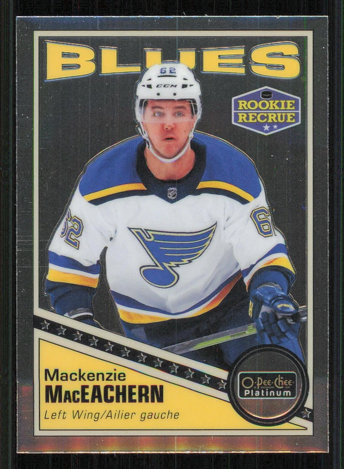 2019-20 O-Pee-Chee Platinum Retro #R60 Mackenzie MacEachern - Image 1 of 2