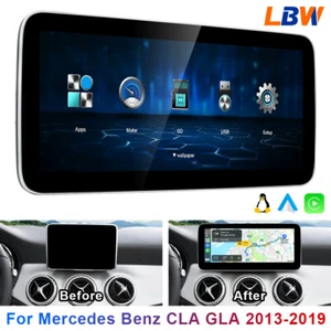 For Benz CLA C117 X117 GLA X156 2013-19 10.25 inch Car Multimedia Screen Carplay - Picture 1 of 12