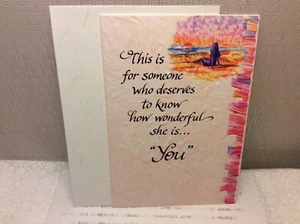 BLUE MOUNTAIN ARTS SOMEONE SPECIAL GREETING CARD New w/Envelope "How wonderful" - Picture 1 of 4
