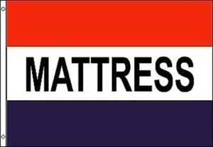 High Quality Mattress Polyester Flag Banner Sign | 3'x 5' | All Weather | Sturdy - Picture 1 of 1