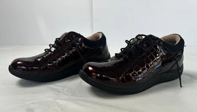 Zapatos terapéuticos ortopédicos DREW TULIP marrón cocodrilo para mujer 8,5 M 10202 diabéticos Foto 1 de 4