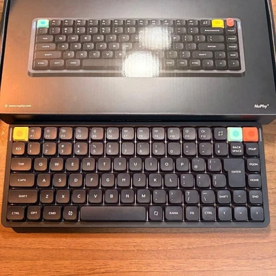 NuPhy Air75 V3 JIS Japanese 75% Keyboard Blush Nano Switch RGB LED - Image 1 of 4