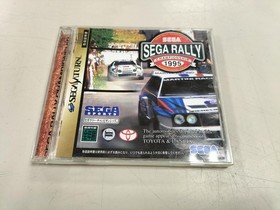 Sega Saturn Software Model Sega Rally Championship 1995 Sega FCi64