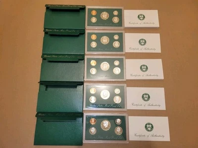 UNITED STATES MINT PROOF SET 1994,95,96,97,99 - Image 1 of 4